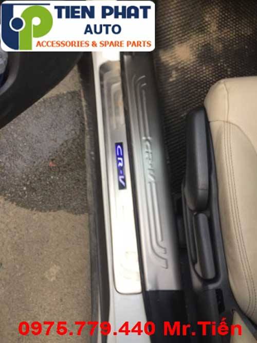 chong tray phan mu bang inox cho honda crv 2017